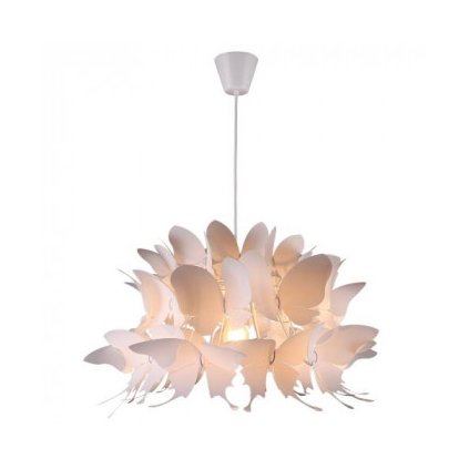 Lustr BUTTERFLY II 1xE27/60W bílý