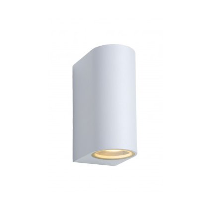 Lucide ZORA-LED - přisazené bodové svítidlo venkovní - stmívatelné - GU10 - 2x5W 3000K - IP44 - Bílá 22861/10/31