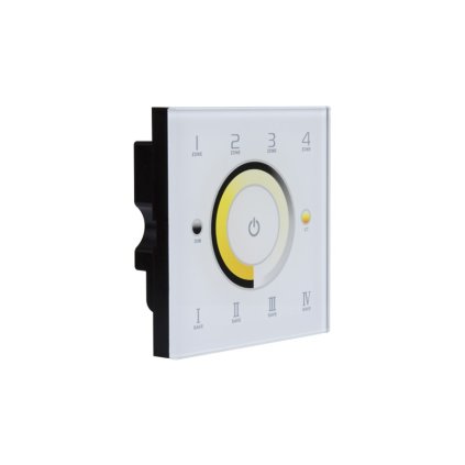 PANLUX BEZDRÁTOVÝ OVLADAČ nástěnný 4 zone  DIM/TAS