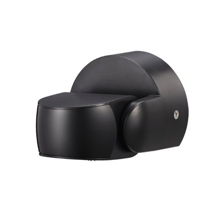 PANLUX SENSOR PIR pohybové čidlo 180°  černý
