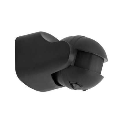 PANLUX SENSOR PIR pohybové čidlo  180°  černá