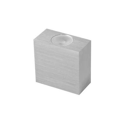 VARIO DOUBLE dekorativní svítidlo 2LED  stříbrná (aluminium) - studená bílá