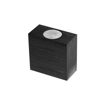 VARIO DOUBLE dekorativní svítidlo 2LED  černá (aluminium) - studená bílá