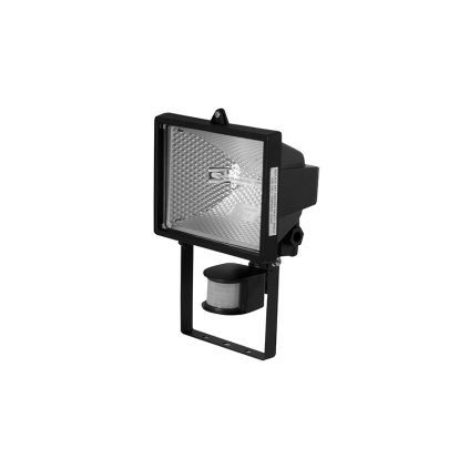 PANLUX VANA S venkovní reflektorové svítidlo 500W  černá, se senzorem