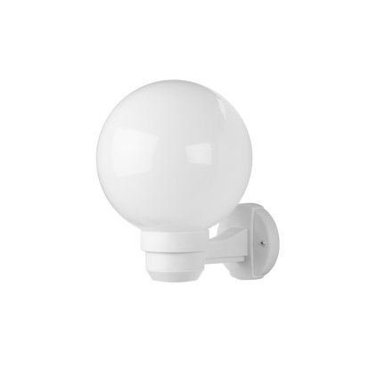 PANLUX PARK N zahradní nástěnné svítidlo na zeď  bílá - mléčná