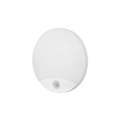 OLGA S LED přisazené stropní a nástěnné kruhové svítidlo se senzorem 15W, bílá