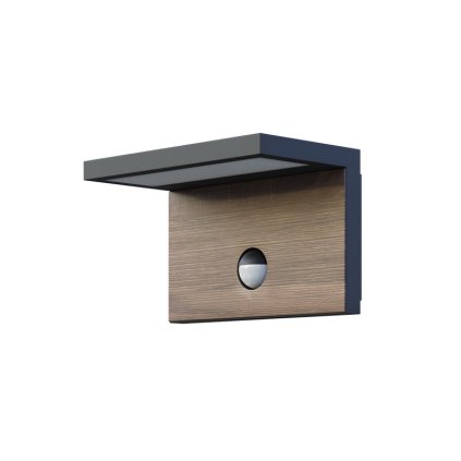 Venkovní nástěnné LED svítidlo se senzorem NATURA NS - neutrální