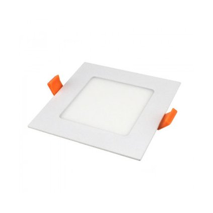 NEDES LED panel podhledové vestavné svítidlo čtverec 6W 85-265V 2800K IP20 LPL211 bílá