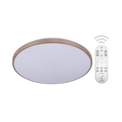 LED svítidlo OPAL+dálk. ovladač 50W/CLR0/SMD/RC/GD - LC801A/GD