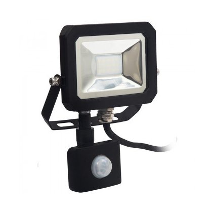 NEDES LED reflektor slim+senzor 10W/4000K/SE LF1021S