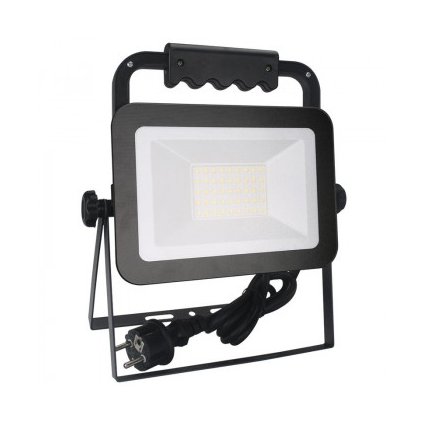 LED HQ reflektor 30W+držák/4000K/BK/H - LF2023H