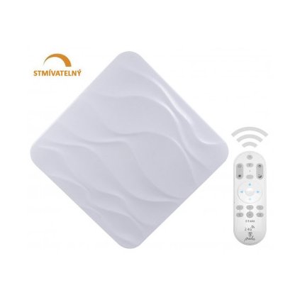 NEDES LED stropní svítidlo přisazené čtverec stmívatelné 50W 230V IP20 3600Lm LC801W/S