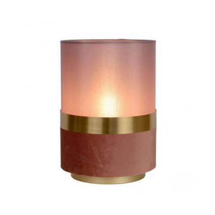 Lucide EXTRAVAGANZA TUSSE stolní lampa Ø15 cm 1xE14 růžová