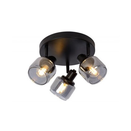 Lucide BJORN stropní bodové svítidlo 3xE14 černé