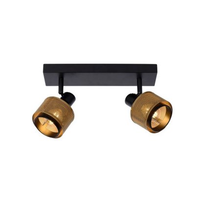 Lucide RAFA stropní bodové svítidlo 2xE14 černé