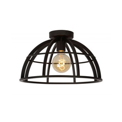 Lucide DIKRA stropní svítidlo Ø 40 cm 1xE27 černá