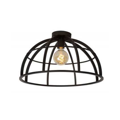 Lucide DIKRA stropní svítidlo Ø 50 cm 1xE27 černá
