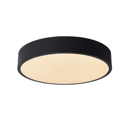 Lucide UNAR LED stropní svítidlo Ø30 cm 1x18W 2700K černá