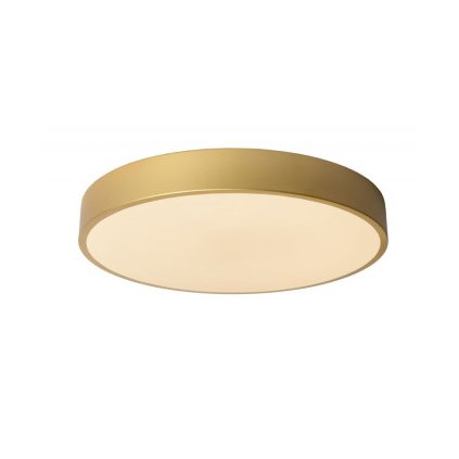 Lucide UNAR LED stropní svítidlo Ø 39,5 cm 1x24W 2700K matná zlatá/mosazná