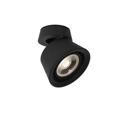 Lucide TRIGONO bodové stropní svítidlo Ø 12,7 cm 1xES111 černá