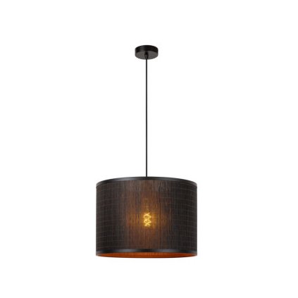 Lucide TAGALOG závěsné stropní svítidlo Ø 40 cm 1xE27 černá
