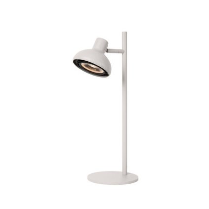 Lucide SENSAS stolní lampa Ø 18 cm 1xES111 bílá