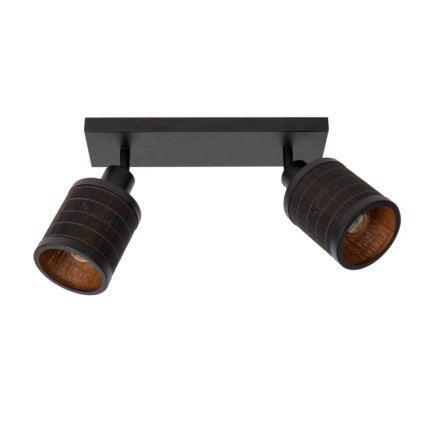 lucide tagalog bodove stropni svitidlo 2xe27 cerna