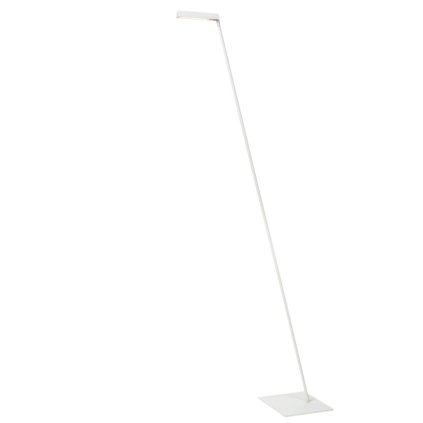 lucide lavale stojaci lampa na cteni led stmivatelna 1x3w 2700k bila