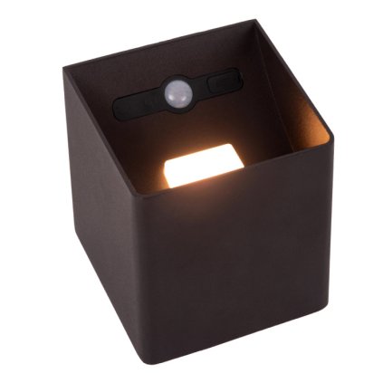 lucide vertigo dobijeci nastenne svitidlo vnitrnivenkovni baterie led stmivatelne 1x6w 2700k ip54 senzor
