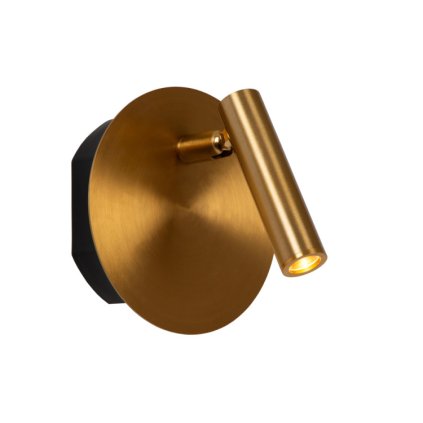 lucide jolijn dobijeci nocni lampa nastenne svitidlo usb nabijeni 102 cm led 1x2w 3000k zlata