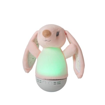 lucide dolly stolni lampa detska baterie led 1x3w 2700k s hudebni funkci ruzova