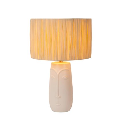 lucide viso stolni lampa 36 cm 1xe27 bila