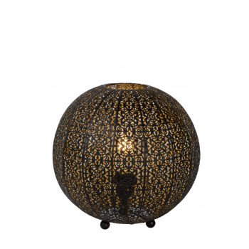 Lucide TAHAR - stolní lampa - Ø 33 cm - Černá 78583/34/30