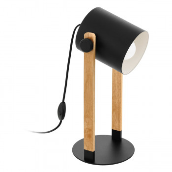 Eglo 43047 - Stolní lampa HORNWOOD 1xE27/28W/230V