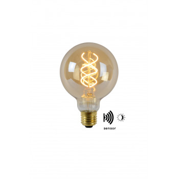 Lucide 49032/04/62 LED žárovka - TWLIGHTSWITCH SENSOR - Ø 9,5 cm - E27 - 1x4W 2200K