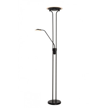 Lucide CHAMPION-LED - stojací čtecí lampa - Ø 25,4 cm - stmívatelné - 1x20W 3000K - Černá 19792/24/30