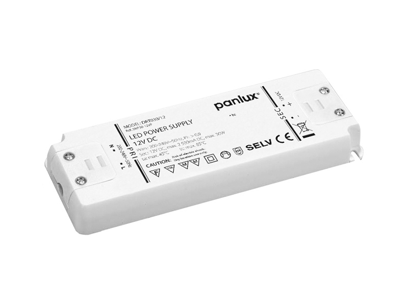 LED DRIVER TENKÝ 30W 12V DC - DRT030/12