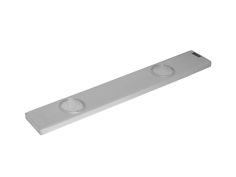 DAERON nábytkové svítidlo 2x24LED - studená bílá - BL224S/CH