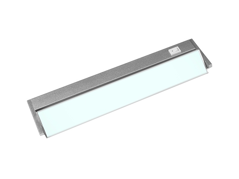 VERSA LED výklopné nábytkové svítidlo s vypínačem pod kuchyňskou linku 5W, stříbrná - studená - PN11200007