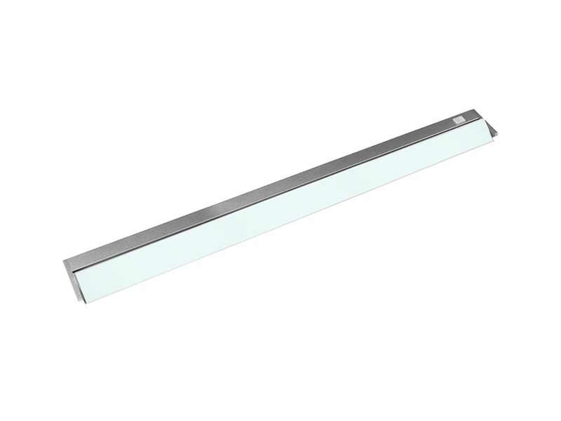 VERSA LED výklopné nábytkové svítidlo s vypínačem pod kuchyňskou linku 15W, stříbrná - studená - PN11200011
