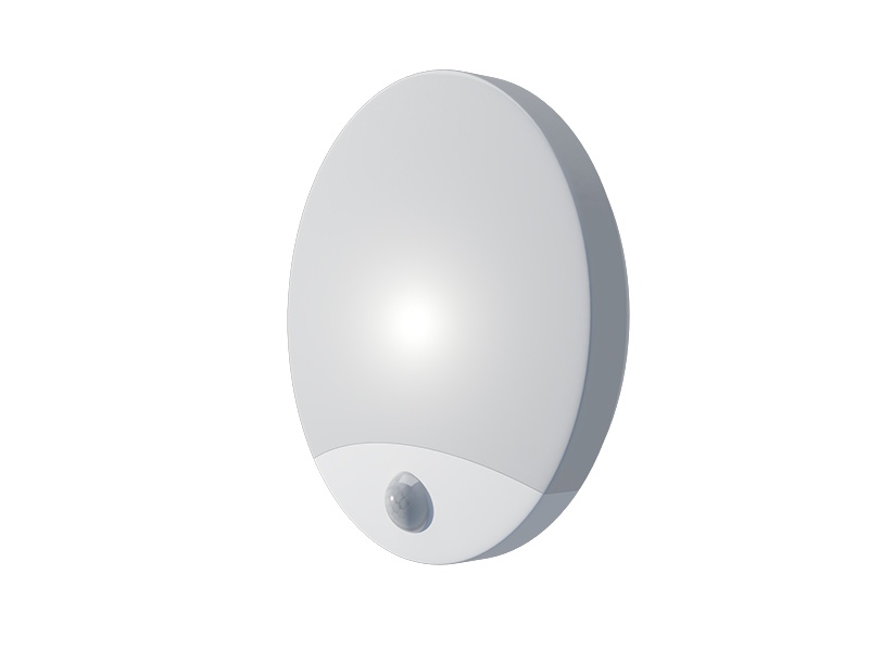 OLGA S LED přisazené stropní a nástěnné kruhové svítidlo se senzorem 15W, bílá - PN32300007