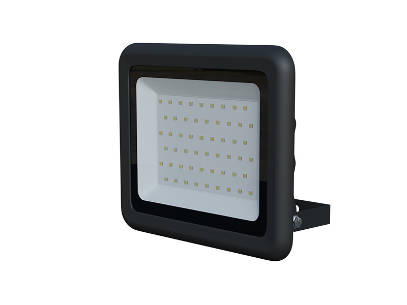 LEDMED VANA SMD LED reflektor 50W, černá - neutrální - LM34300015