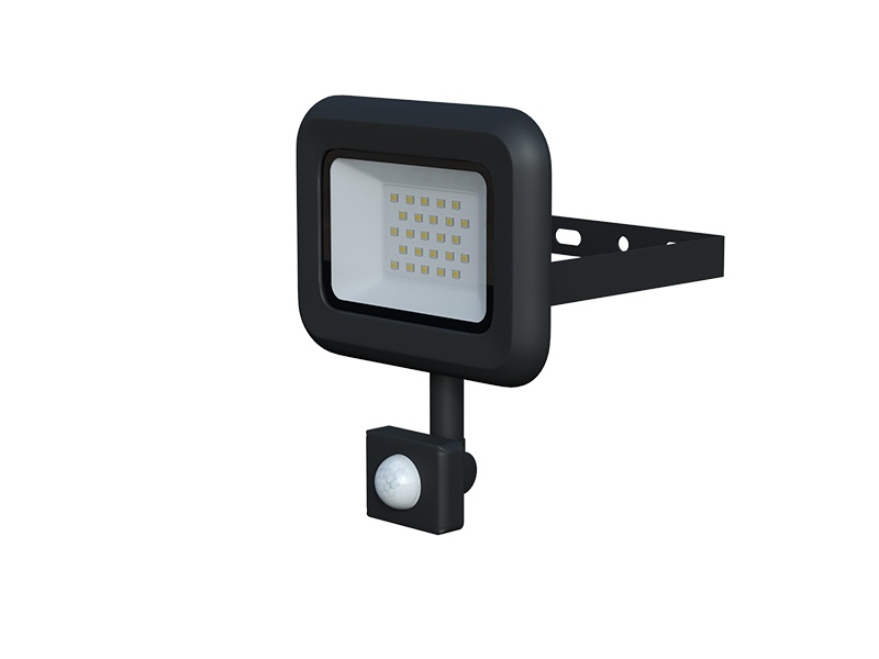 VANA SMD S LED reflektor se senzorem 20W, černá - neutrální - LM32300010