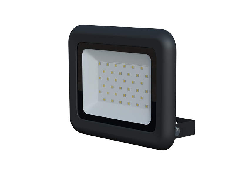 LEDMED VANA SMD LED reflektor 30W, černá - neutrální - LM34300014