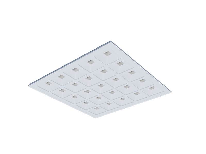 PANLUX LED PANEL EVO UGR 19 vestavný čtvercový 600x600 24W - neutrální - PN22300009