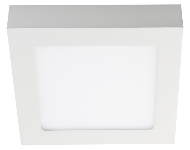 GREENLUX Přisazené svítidlo hranaté bílé LED60 FENIX-S White 12W NW 3800K GXDW264
