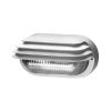 OVAL GRILL přisazené nástěnné svítidlo 40W,  bílá, transp.
