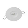CARPO AREA anti-panic LED vestavné nouzové svítidlo 3W 3h, bílá