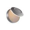 Venkovní nástěnné LED svítidlo CENTRO V výklopné 6W, šedá