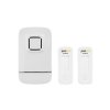 Bezdrátový domovní zvonek PIEZO BELL SET do zásuvky - bezbateriové tlačítko
